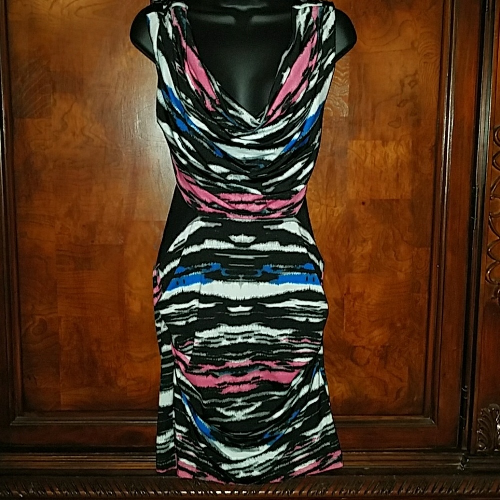 Bebe Multi-colored Dress