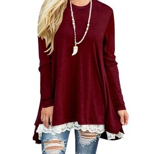 Small Wine Red Tunic
