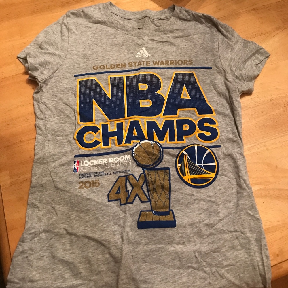 Adidas golden state warriors champ shirt