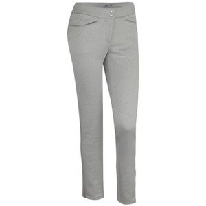 Adidas women's quilted golf pants grey.
