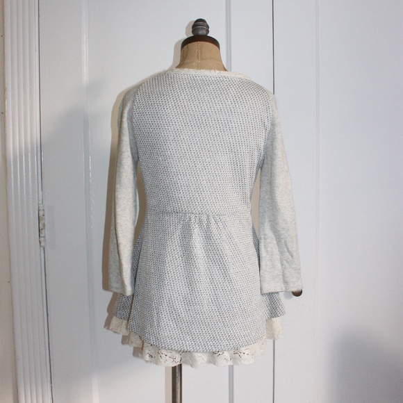 ANTHROPOLOGIE 9-H15 stcl SPARKLE SWEATER - Picture 4 of 5