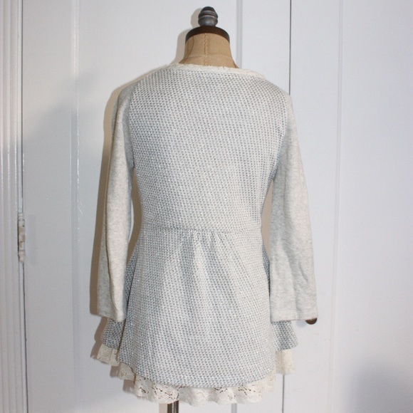 ANTHROPOLOGIE 9-H15 stcl SPARKLE SWEATER - Picture 3 of 5