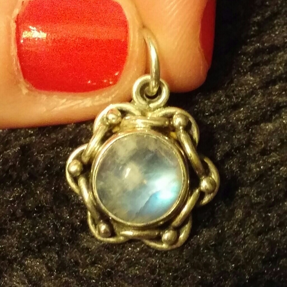 Sterling Moonstone Pendant