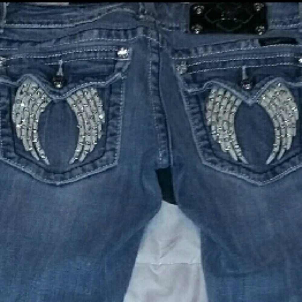 Miss Me Angel Wing Jeans