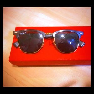 Ray-Ban ClubMaster, Black, very gently used