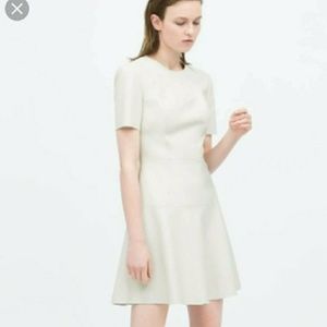 Zara faux leather dress