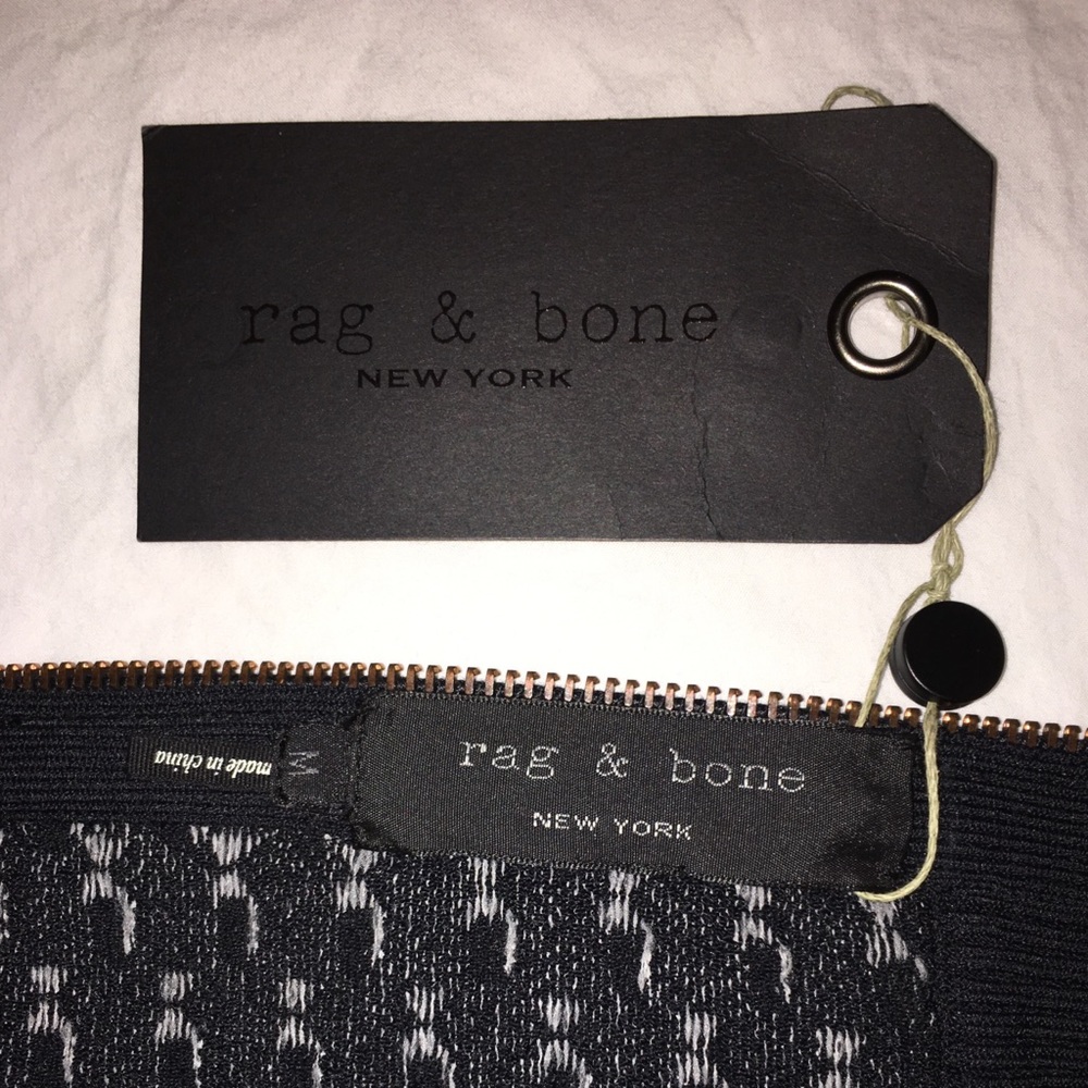 Rag & Bone Zip up Skirt