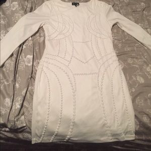 Off - White Top Shop Dress with embroidery.