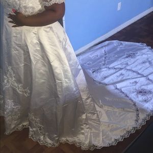 David's Bridal Wedding Dress