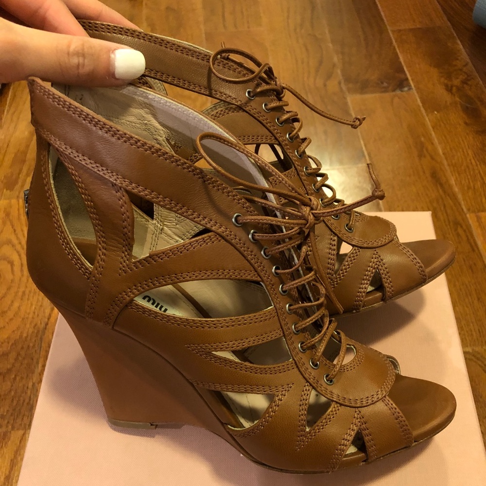 Miu Miu wedges