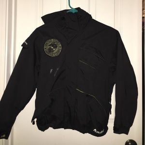 Black Burton Snowboard Jacket