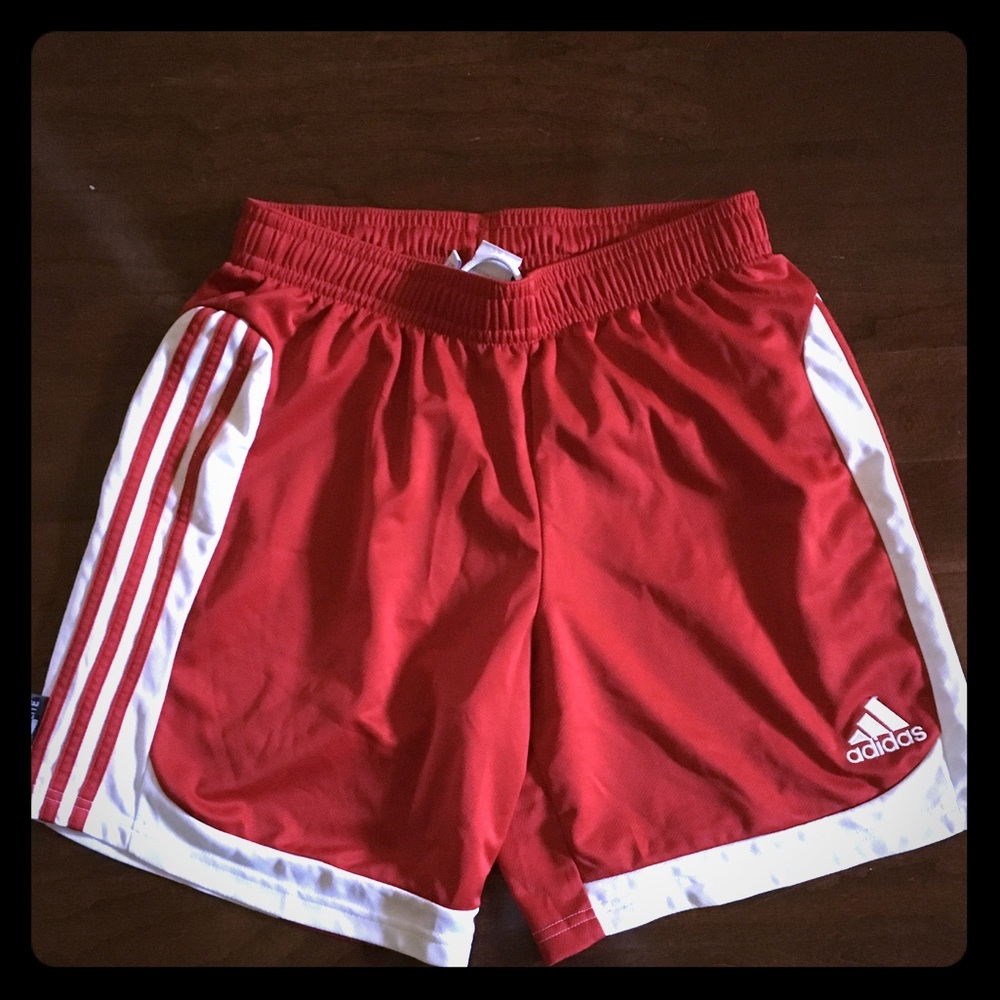 Adidas Soccer shorts.
