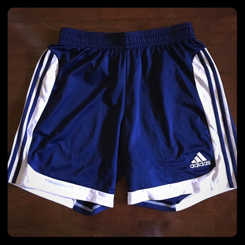 Adidas Soccer shorts.