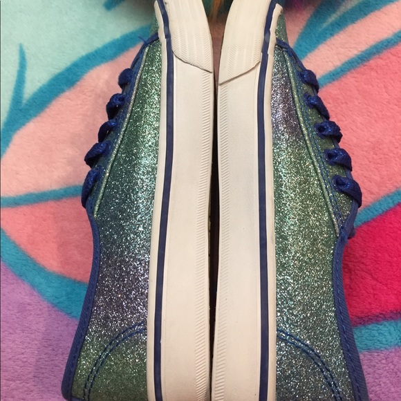 Glittery blue keds - Picture 5 of 6