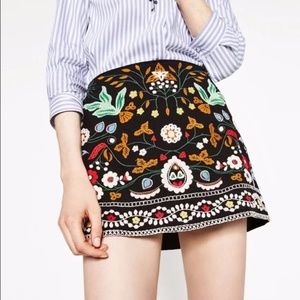 Embroidered Skirt