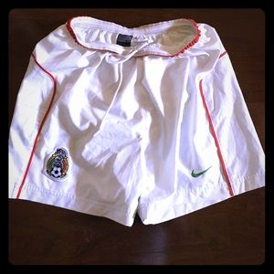 Nike Mexico’s soccer shorts.