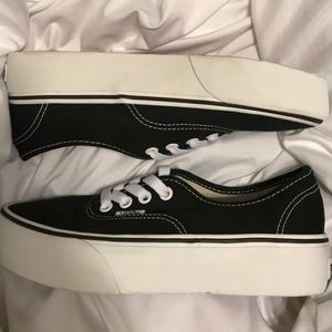 Authentic Platform Vans