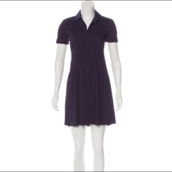 Theory Dresses & Skirts - Theory shirt dress purple size 0