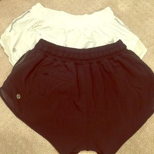 Lulu lemon shorts. 2 pairs!