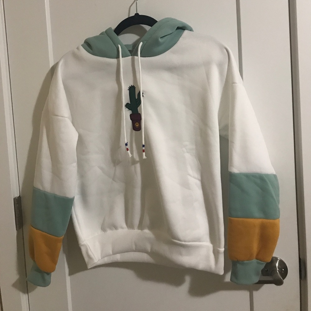 ✨ KOREAN STYLE CACTUS HOODIE 🌵 ✨