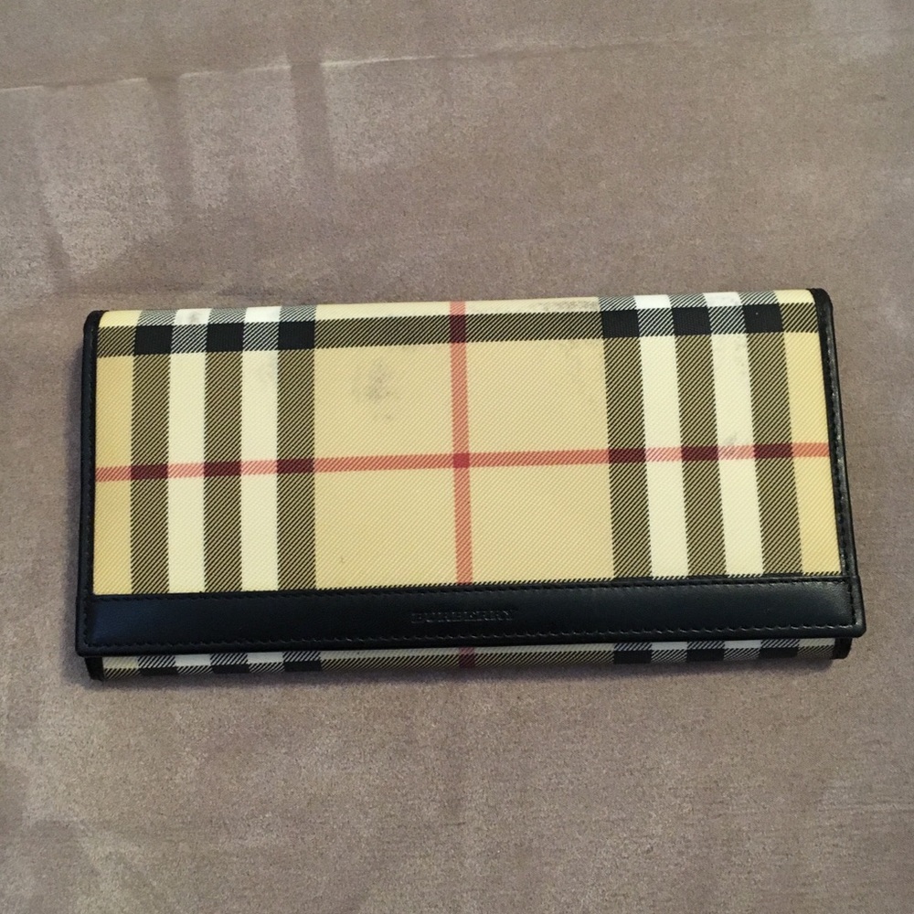 Burberry wallet nova check (read description!)