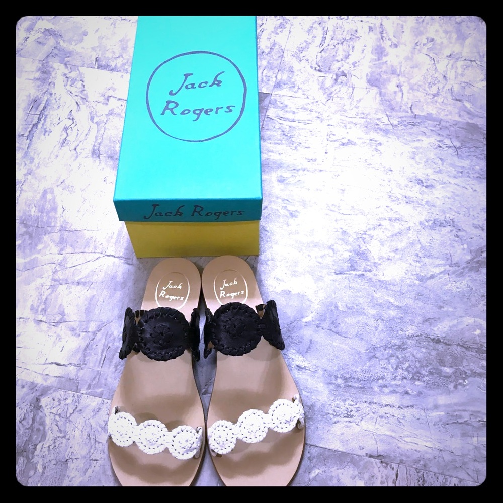 NEW JACK ROGERS Lauren Color Block sandals