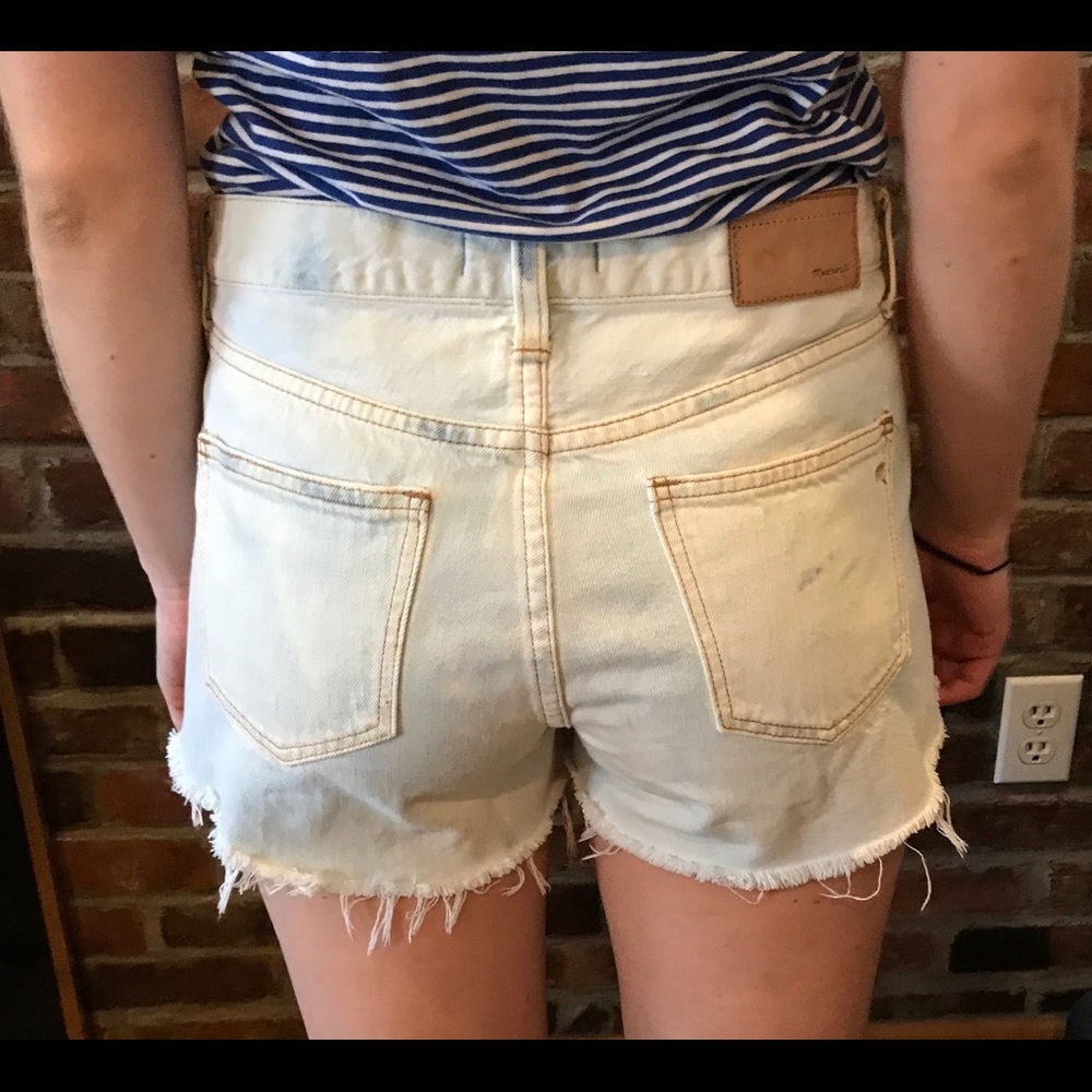 Vintage madewell jean cut offs