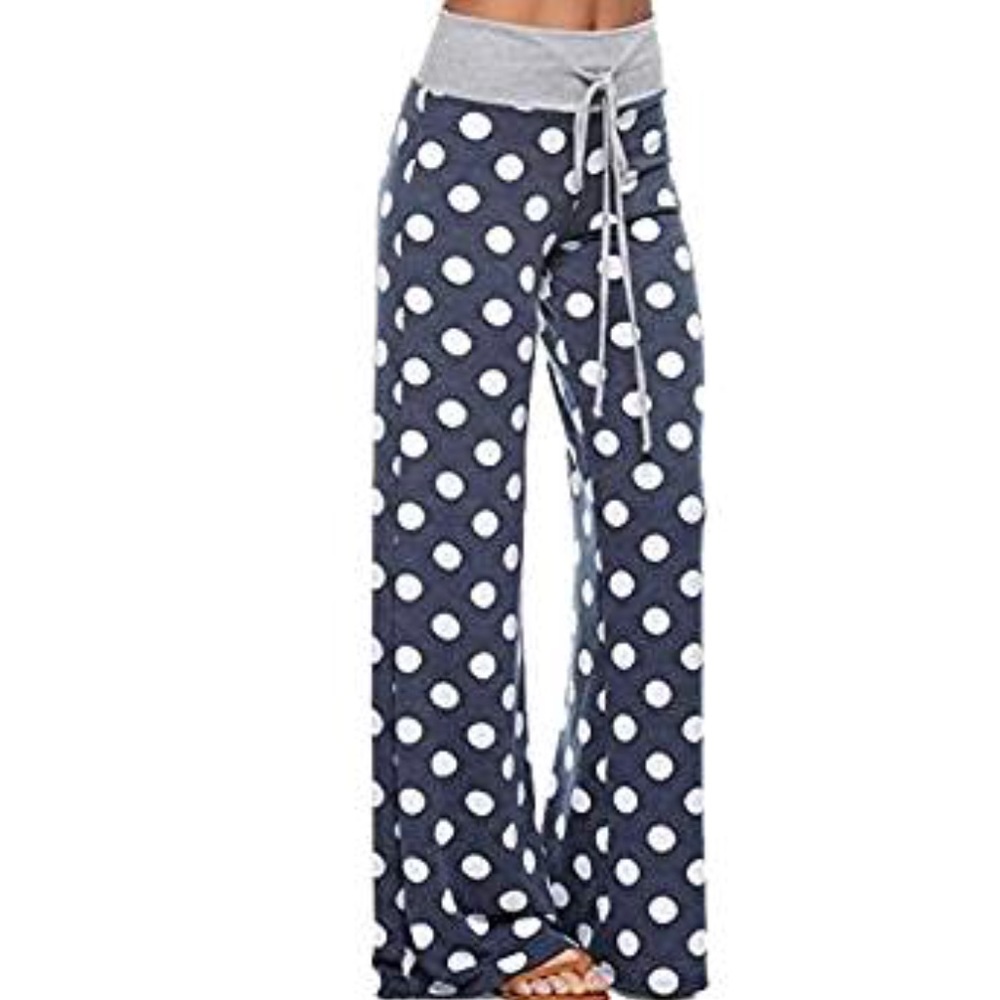 Polka dot lounge pants