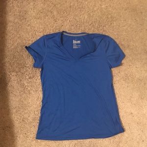 Blue Nike shirt