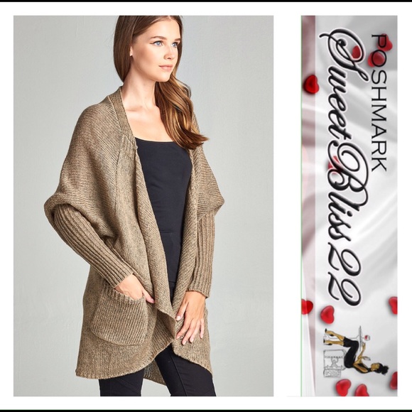 🌟Khaki Cardigan🌟 - Picture 2 of 4