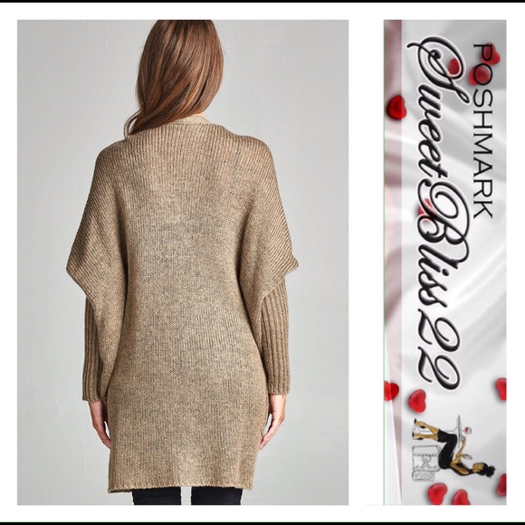 🌟Khaki Cardigan🌟 - Picture 3 of 4