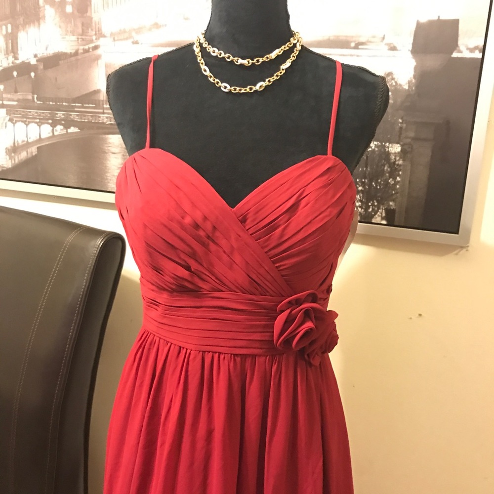 Floor length bridesmaids prom dress size 10