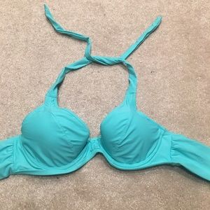Underwire swim top