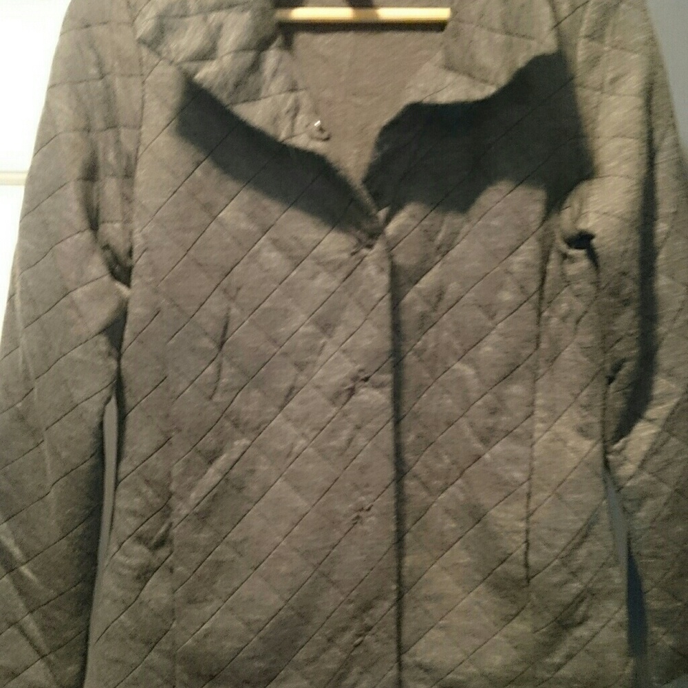 Gray button down Jacket - Picture 3 of 3