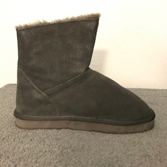 Style & Co Ciley Grey Round Toe Suede Winter Boots - Picture 4 of 8