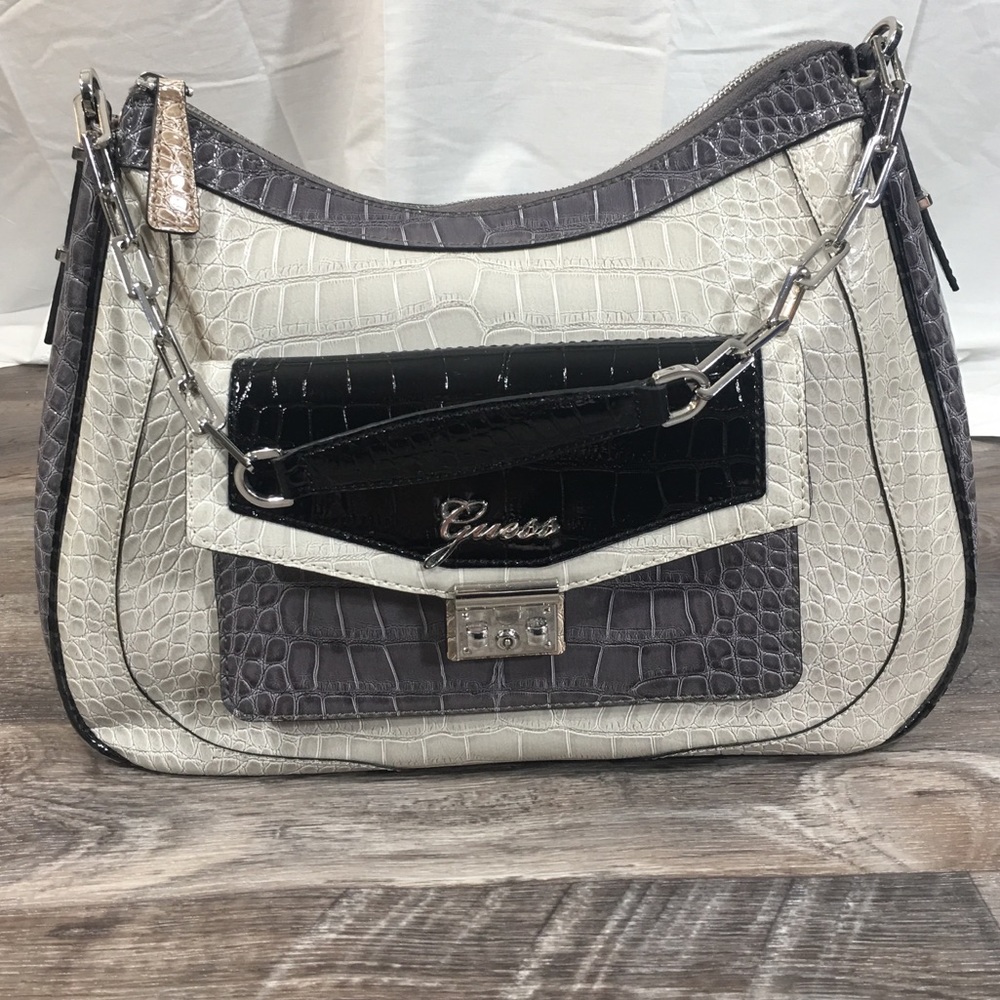 Beautiful Guess Gray Handbag