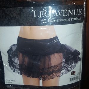 Lace Trimmed Petticoat