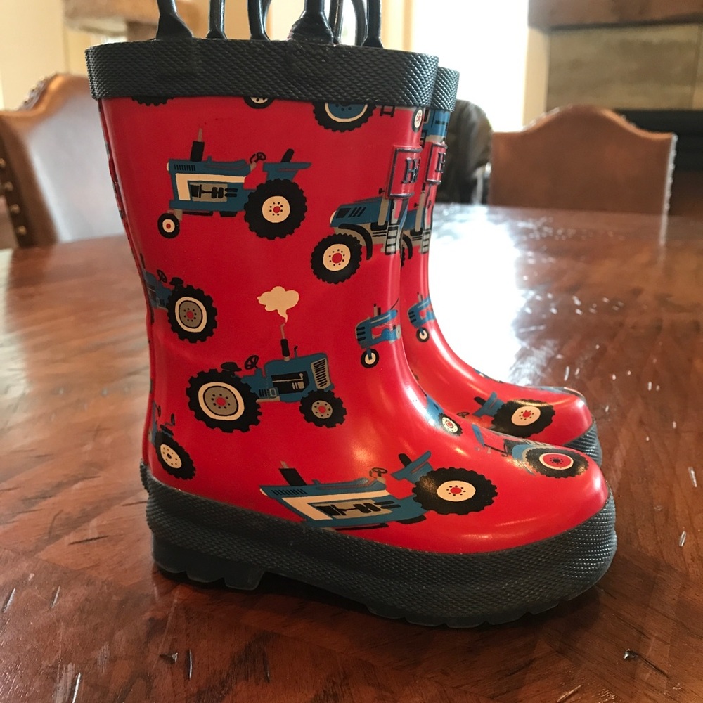 Hatley toddler size 6 rain boots