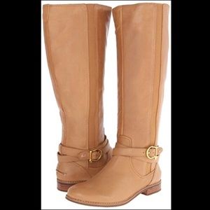 light tan tall boots