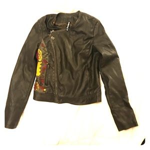 Desigual Faux Leather Jacket