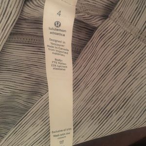 Lululemon wunder under crop