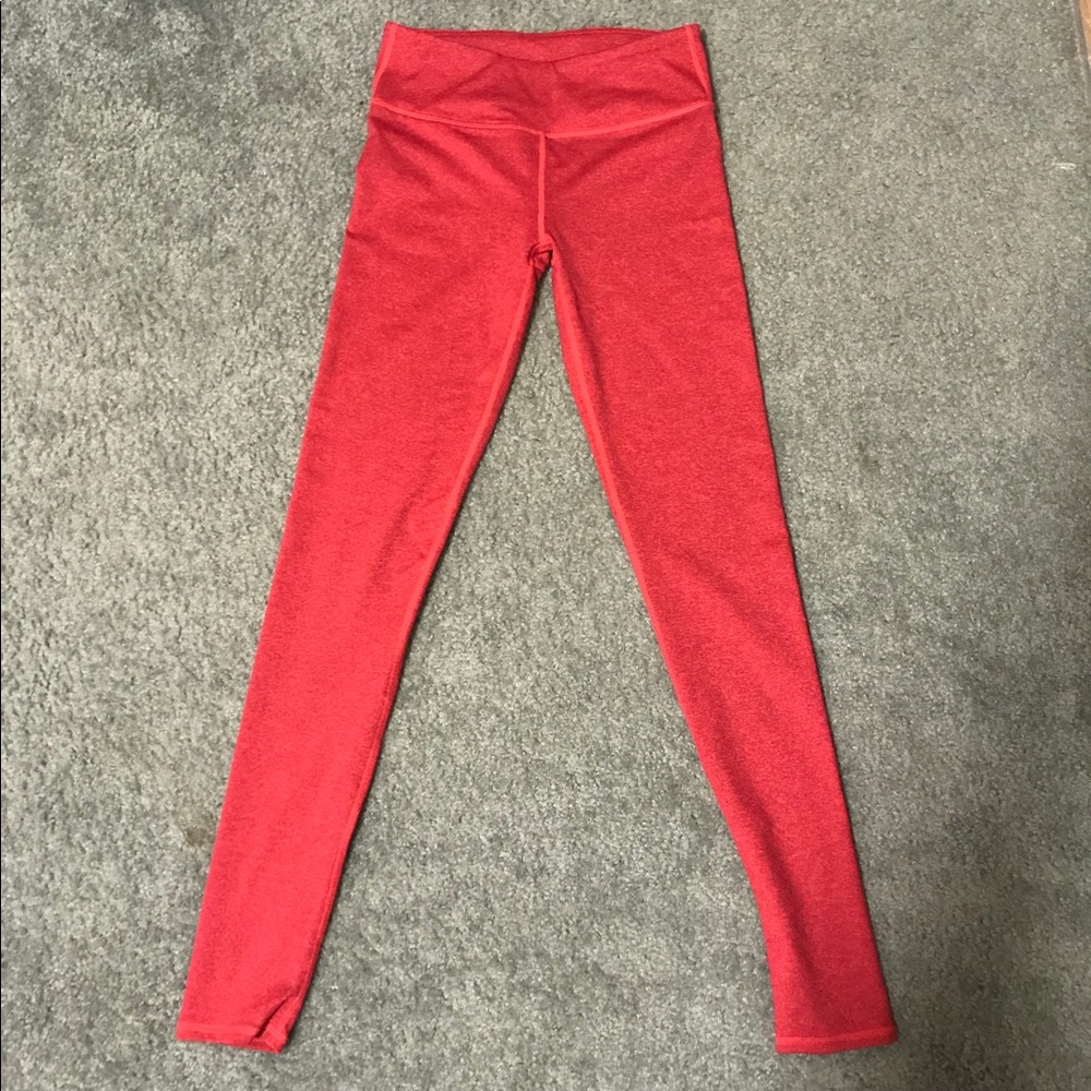 Fabletics red leggings! Size XXS