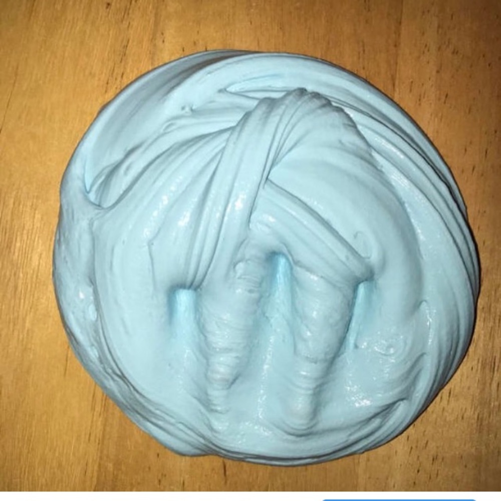 Blue berry butter slime