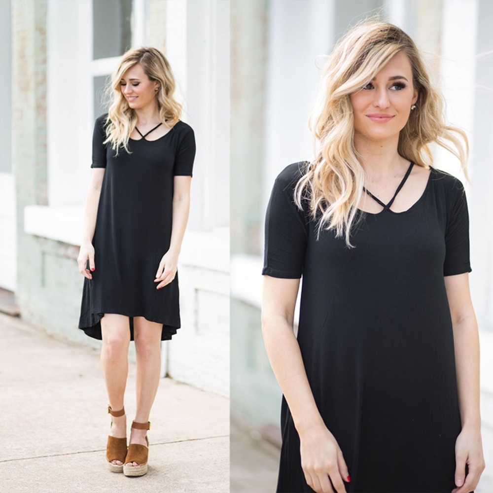 *SALE* Strappy High Low Dress