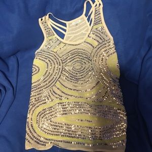 Sparkly tank from Francesca's