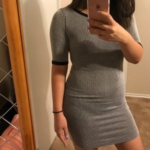 Striped Bodycon Dress