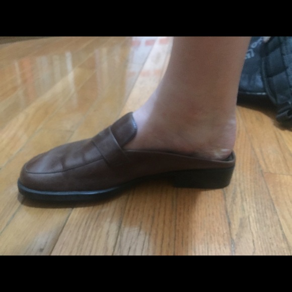 Aerosols Brown slide loafer slip on - Picture 3 of 3