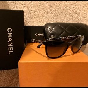 Chanel Chain Sunglasses