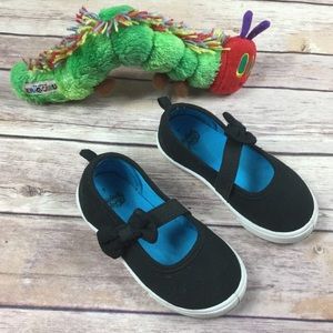 Black marry Jane with elastic strap