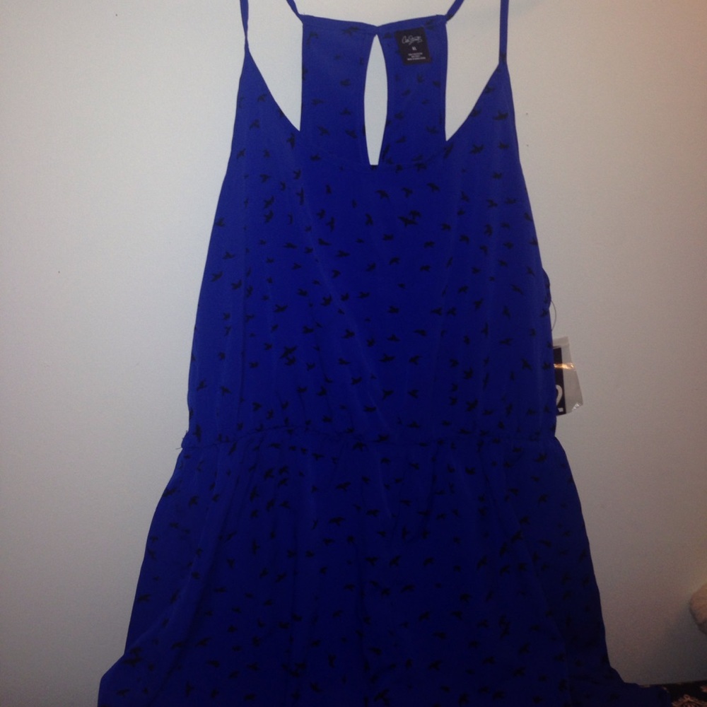 JCP ROYAL BLUE ROMPER